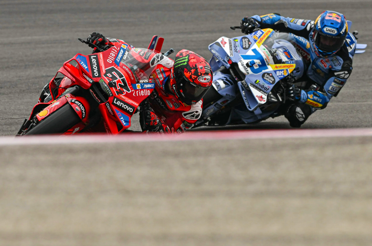 2025 MotoGP: Bagnaia wins Americas GP as Marquez crashes out 